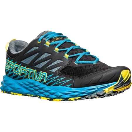 Scarpe da uomo La Sportiva Lycan nero/blu Black/TropicBlue