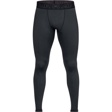 Leggings da uomo Under Armour ColdGear Leggings nero Black//Charcoal