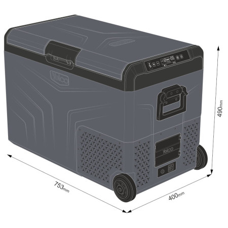 Frigorifero a compressore Yolco TCX50