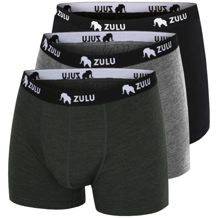 Boxer da uomo Zulu Merino 160 4in 3-pack