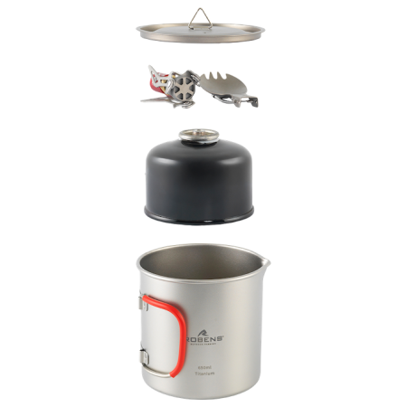 Fornello a gas Robens Fire Wisp Solo Cook Set UL