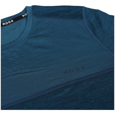Maglietta da uomo MOOA MerinoSilk Block 160 long