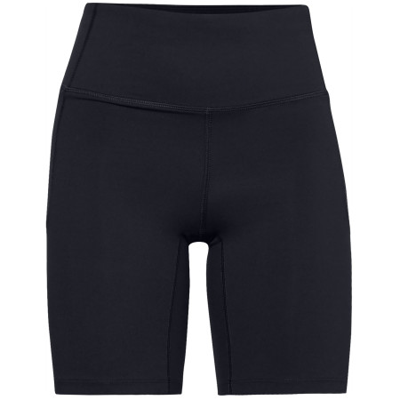 Pantaloncini da donna Under Armour Meridian Bike Short nero Black / / Metallic Silver