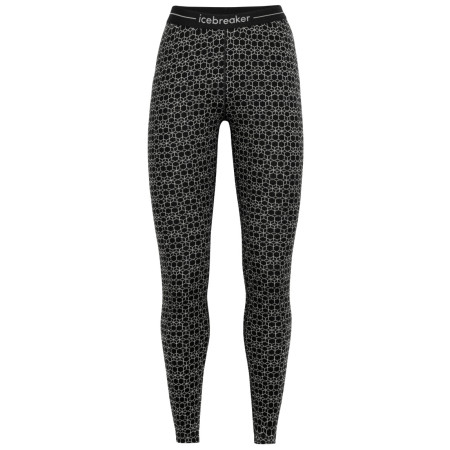 Leggings da donna Icebreaker 250 Vertex Leggings Alpine Geo nero/bianco black/snow/j