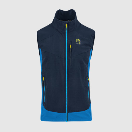 Gilet da uomo Karpos Lede Vest blu Outer Space/Indigo Bunting
