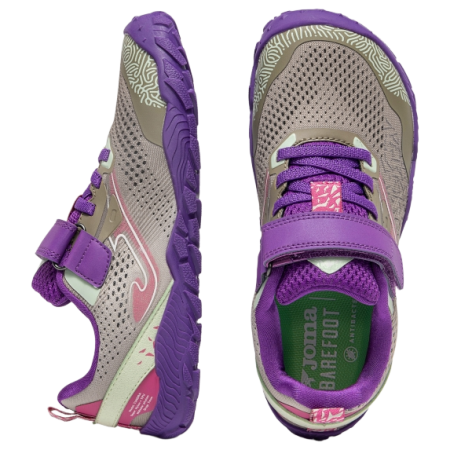 Scarpe barefoot per bambini Joma Tundra V Junior Girl Gray