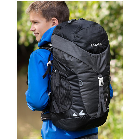 Zaino da trekking per bambini Boll Scout 22-30 nero basalt