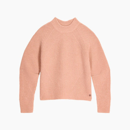 Maglione da donna Royal Robins W Rockcraft Mock Neck rosa Sea Blush Htr