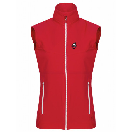 Gilet da donna High Point Atom Lady Vest rosso Red