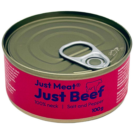 Scatola Just Meat Hovězí krk 100 g rosso