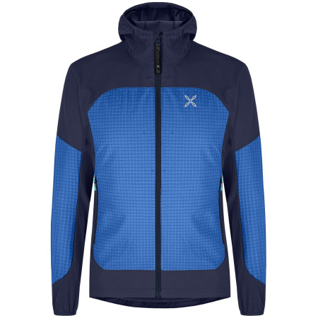 Giacca da uomo Montura Seed Hooded Jacket blu B.Blue/Graphite Blue