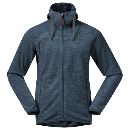 Felpa da uomo Bergans Hareid Fleece Jacket blu Orion Blue