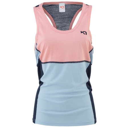 Canotta da donna Kari Traa Lam Top blu/rosa Misty