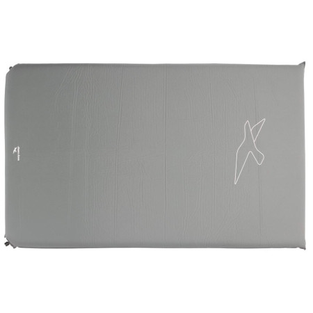 Materassino autogonfiante Easy Camp Siesta Mat Doubel 10.0 cm grigio
