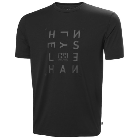 Maglietta da uomo Helly Hansen Skog Graphic T-Shirt nero 991 Black