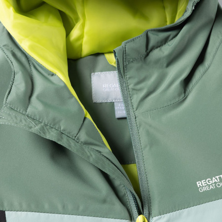 Giacca invernale per bambini Regatta Beamz Dark Forest/Glacier Green