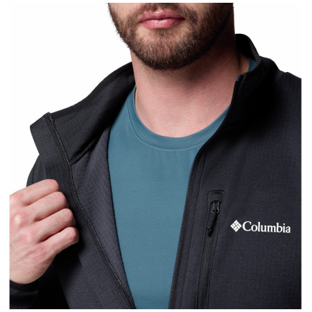 Felpa da uomo Columbia Essential Hike™ Grid Fleece Full Zip