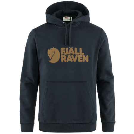 Felpa da uomo Fjällräven Fjällräven Logo Hoodie M blu Dark Navy