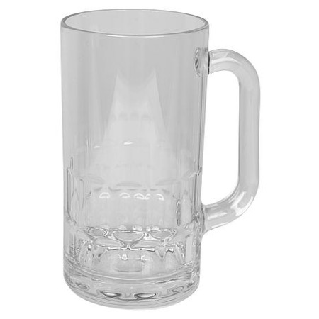 Bricco di birra Bo-Camp Beer Mug 420ml trasparente