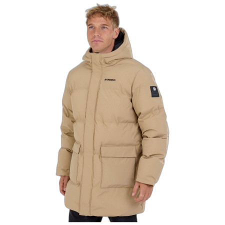 Cappotto invernale da uomo Fundango Nordvik Parka Jacket beige dirt yellow