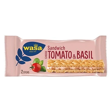 Cibo da viaggio Emco Wasa Sandwich pomodoro e basilico 40g