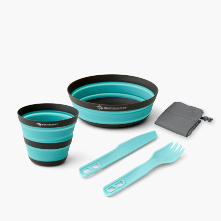 Set di stoviglie Sea to Summit Frontier UL Collapsible Dinnerware Set
