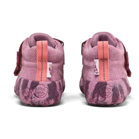 Scarpe da bambino Affenzahn Prewalker Low Boot Leather Talky - Otter
