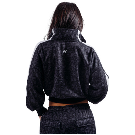 Felpa da donna Nebbia Half-Zip Leopard Sweatshirt Primal