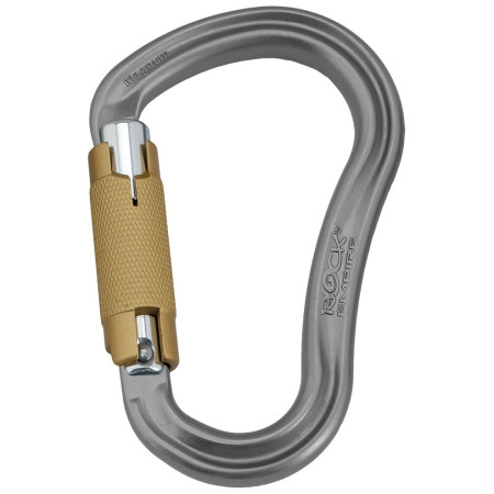 Moschettone Rock Empire Carabiner HMS Magnum 2T grigio Grey