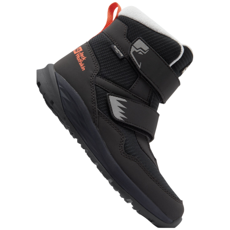 Stivali invernali per bambini Jack Wolfskin Polar Bear-B Texapore Mid Vc K - Phantom