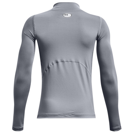 Maglietta sportiva per bambini Under Armour HG Armour Mock LS Gray