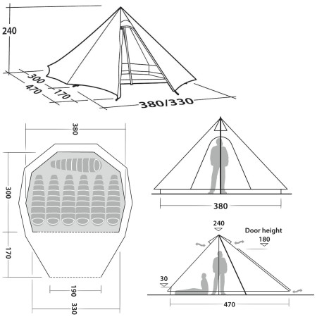 Tenda familiare Robens Fairbanks Grande