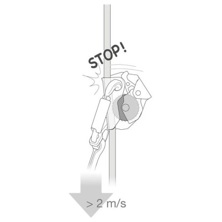 Blocco anticaduta Petzl Asap