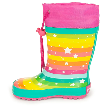Stivali da pioggia per bambini Pidilidi Rainbow