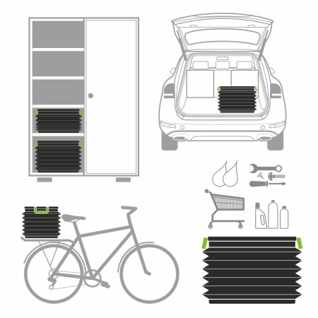 Scatola pieghevole con coperchio Yolco CP37