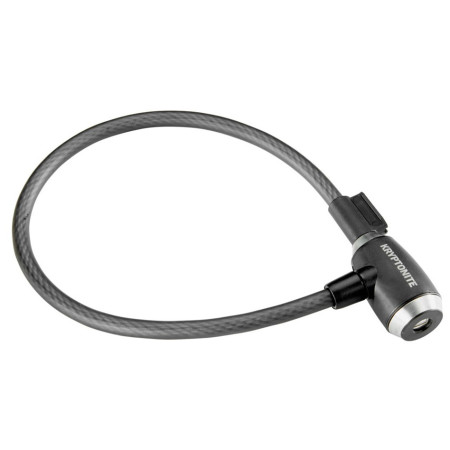 Lucchetto per bicicletta Kryptonite KryptoFlex 1265 Key Cable nero Black
