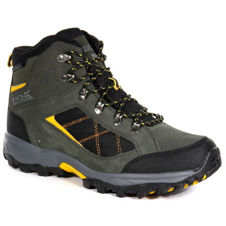 Scarpe da uomo Regatta Clydebank khaki DkKhaki/Gold