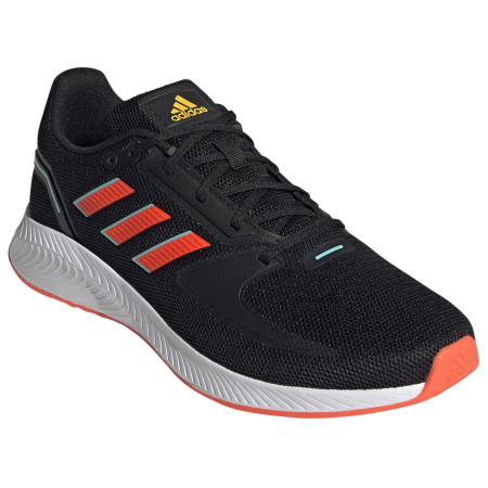 Scarpe da uomo Adidas Runfalcon 2.0 nero/arancio Cblack/Solred/Sogold