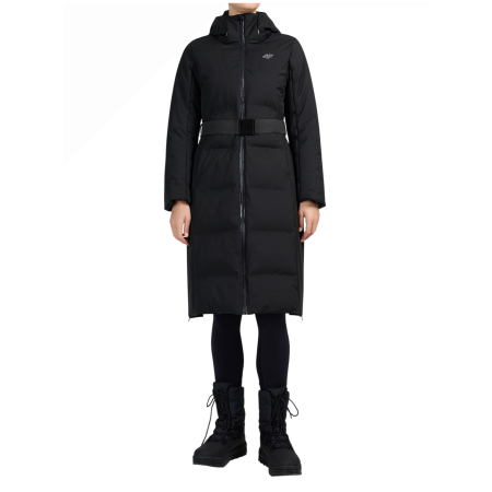 Cappotto invernale da donna 4F Down Jacket F0930 nero Deep Black