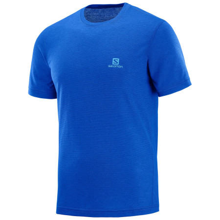 Maglietta da uomo Salomon Explore SS Tee M blu NauticalBlue