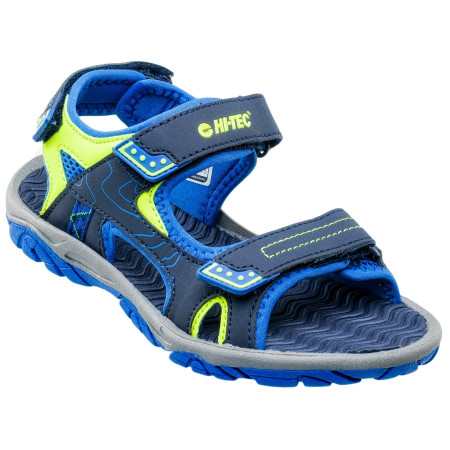 Sandali da bambino Hi-Tec Menar JR blu Navy/LakeBlue/Lime