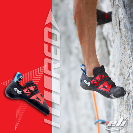 Scarpe da arrampicata EB Climbing Red