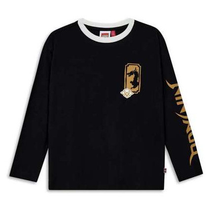Maglietta da bambino Lego Wear Lwtaj 709 Black nero Black