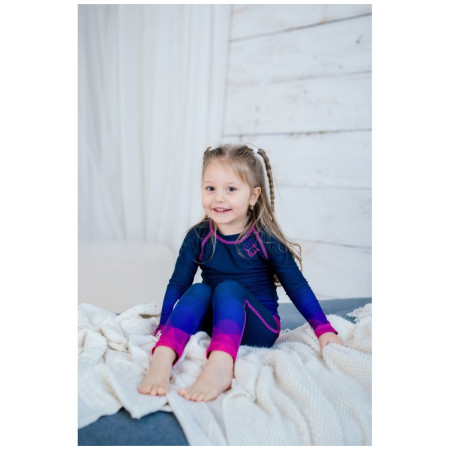 Maglietta sportiva per bambini WAMU Mozaika purple