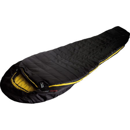 Sacco a pelo High Peak Pak 1000 nero/giallo