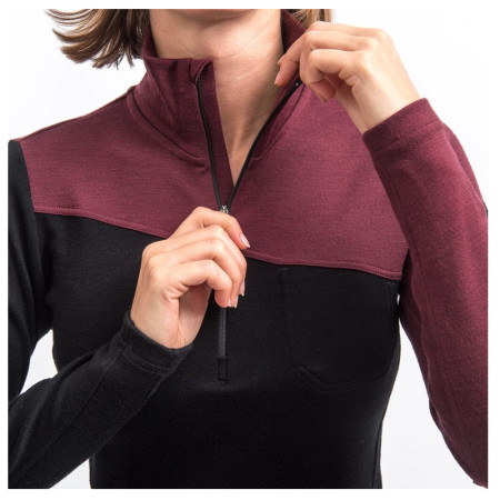 Felpa tecnica da donna Sensor Merino Extreme Up zip