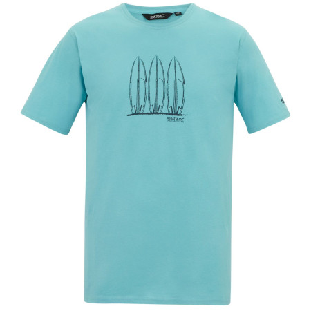 Maglietta da uomo Regatta Cline IX azzurro Nordic Blue