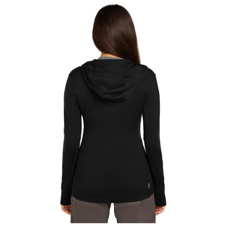 Felpa tecnica da donna Icebreaker W Mer 260 Quantum IV LS Zip Ho