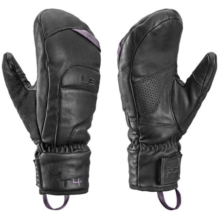 Guanti da sci da donna Leki Montera Prime Women Mitt nero black-blackberry gray