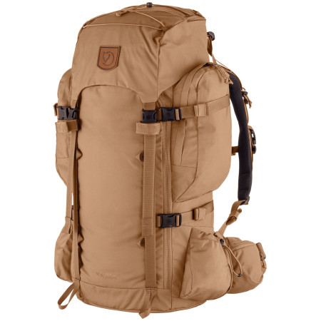 Zaino da trekking Fjällräven Kajka 55 beige Khaki Dust
